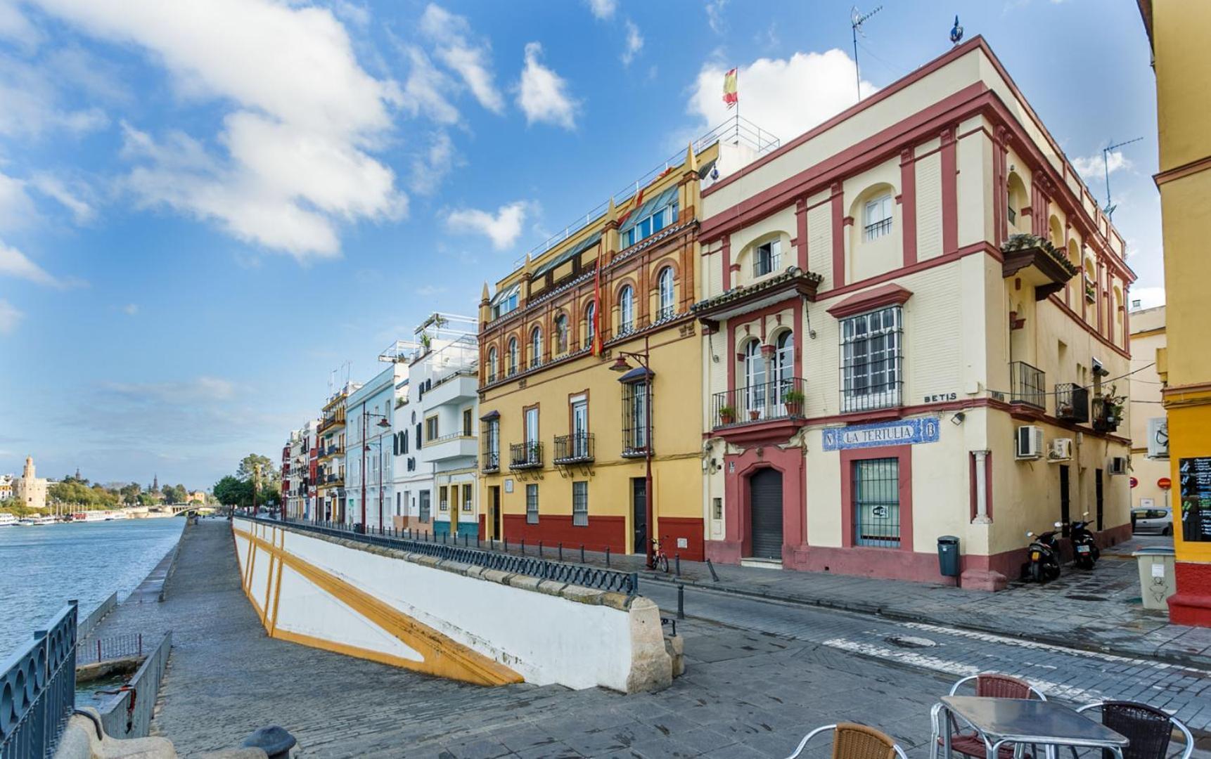 Sunterrace Loft-Triana'S Star, 10' From City Center! Sevilla Kültér fotó