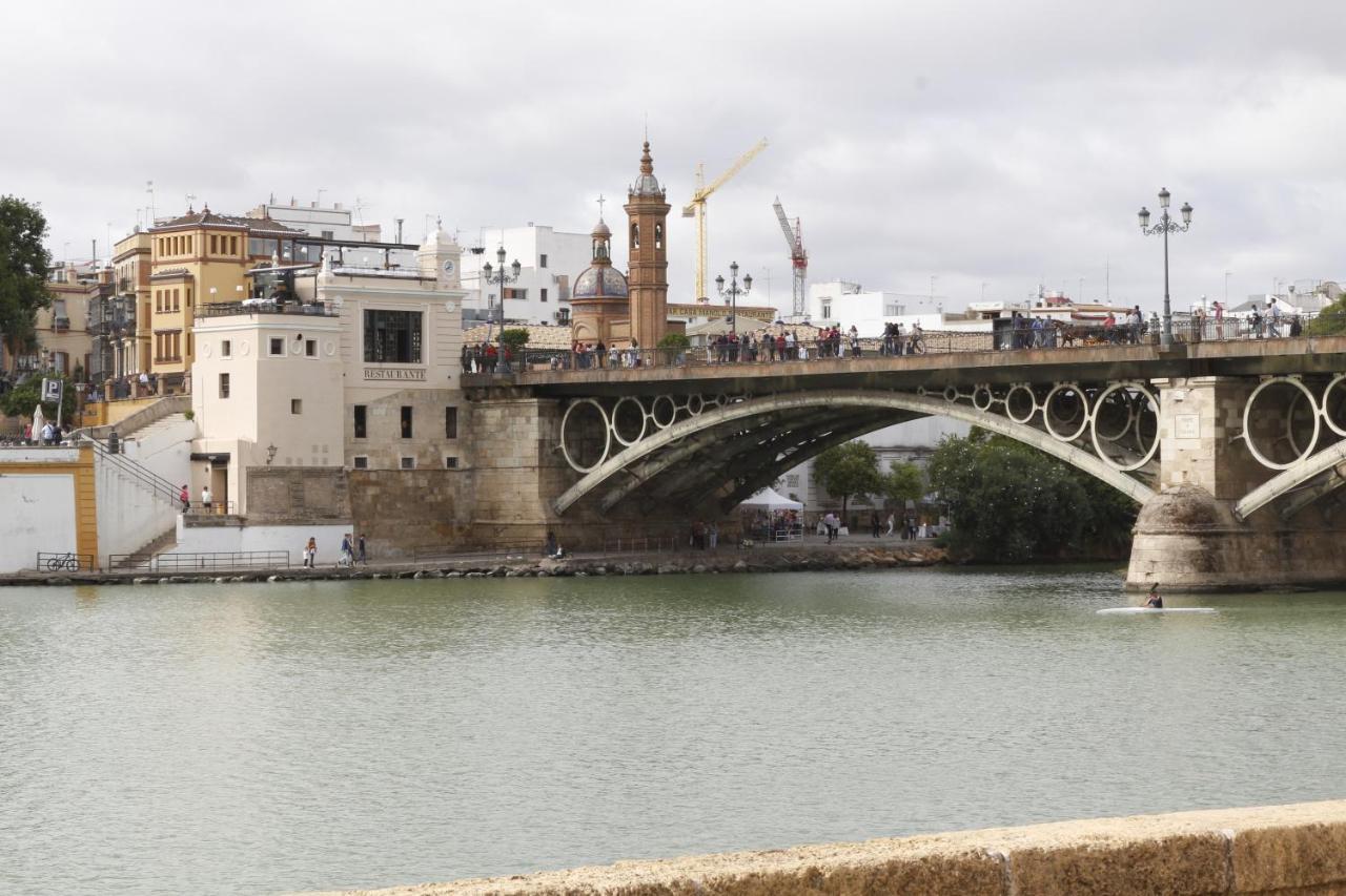 Sunterrace Loft-Triana'S Star, 10' From City Center! Sevilla Kültér fotó